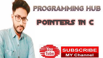 POINTERS IN C | C PROGRAMMING | VIDEO TUTORIAL BY SIDDHARTH SINGH |