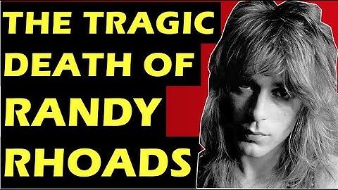 Randy Rhoads  The Tragic Death Of Ozzy Osbourne & Quiet Riot Guitarist