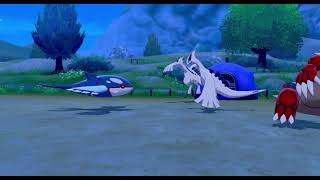Kyogre and Lugia having a conversation
