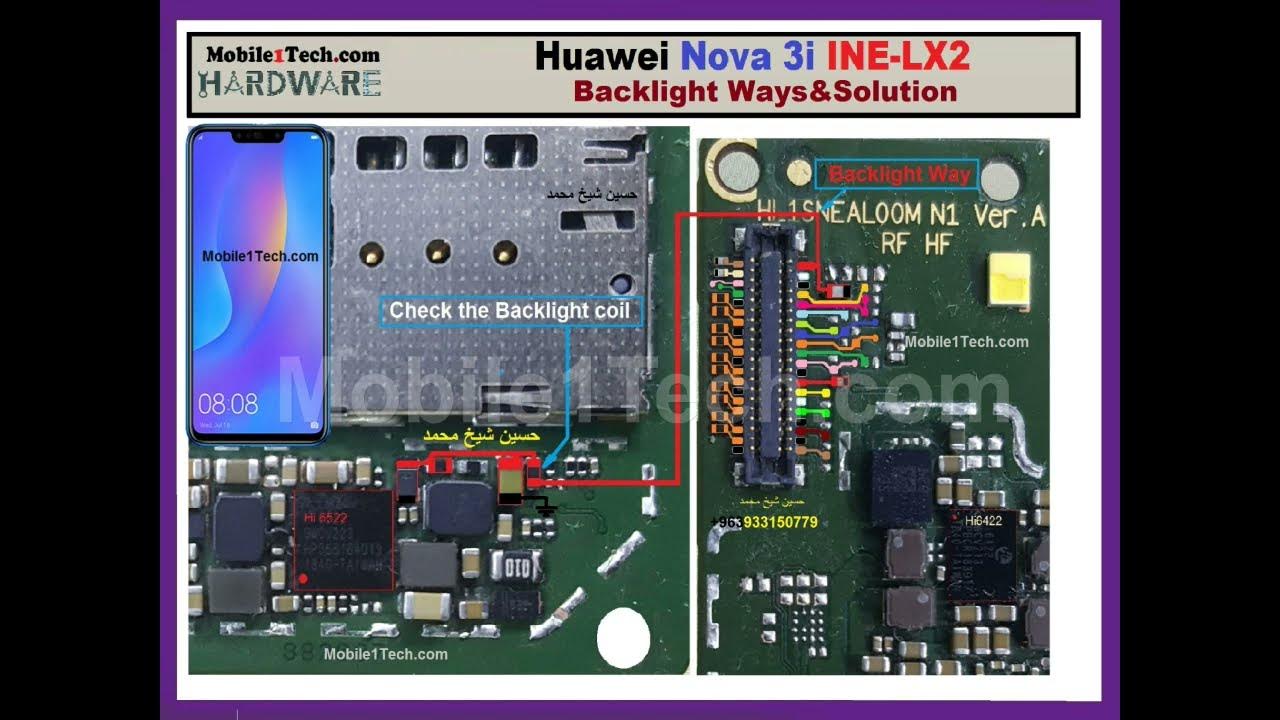 huawei nova 3i smart p Schematic Diagram service ways ic solution