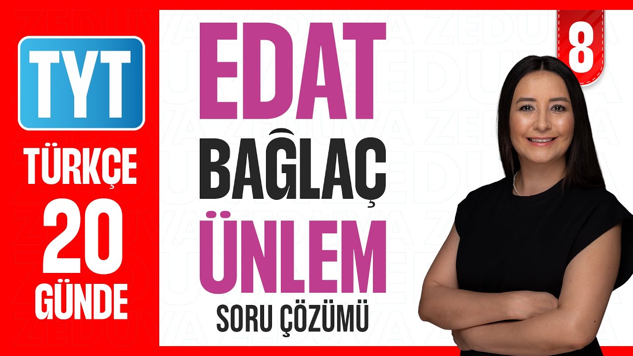 Edat-Bağlaç-Ünlem - 20 Günde Dil Bilgisi Kampı - Soru Çözümü - 2026 - 8. Gün - 20-21. Test Çözümü