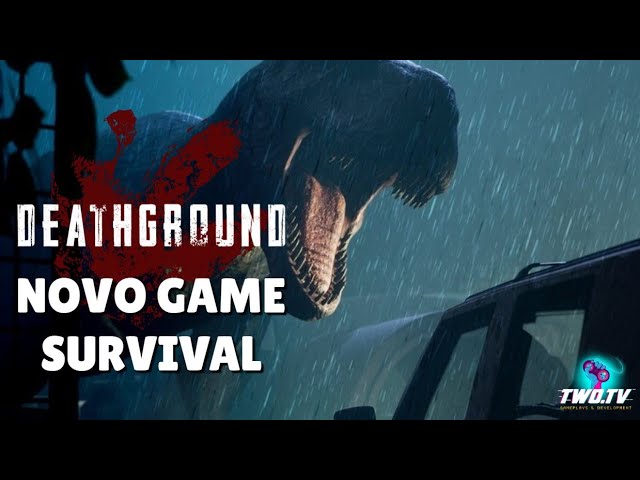 Deathground é um jogo de terror com dinossauros