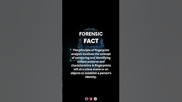 Fingerprint analysis | #forensicscience #forensics #fingerprint