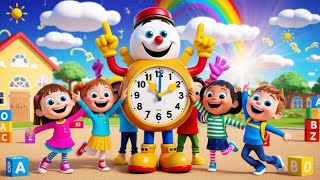 Mr. Clocks Time-Telling Adventure Catchy Nursery Rhyme For Kids