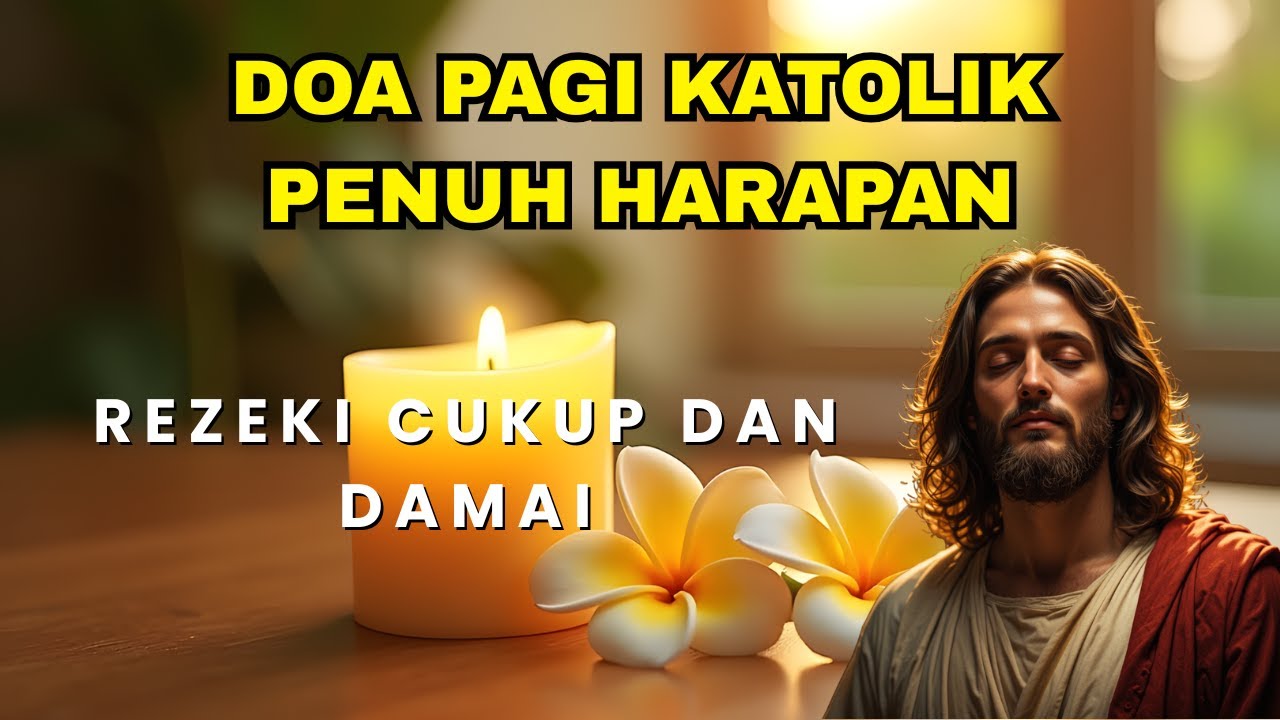 Doa Pagi Katolik untuk Rezeki, Pekerjaan, dan Berkat Keluarga