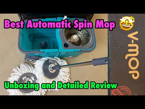 Best Automatic Spin Mop Unboxing and Review #spinmop #hometools #bestspinmop #homeappliances 