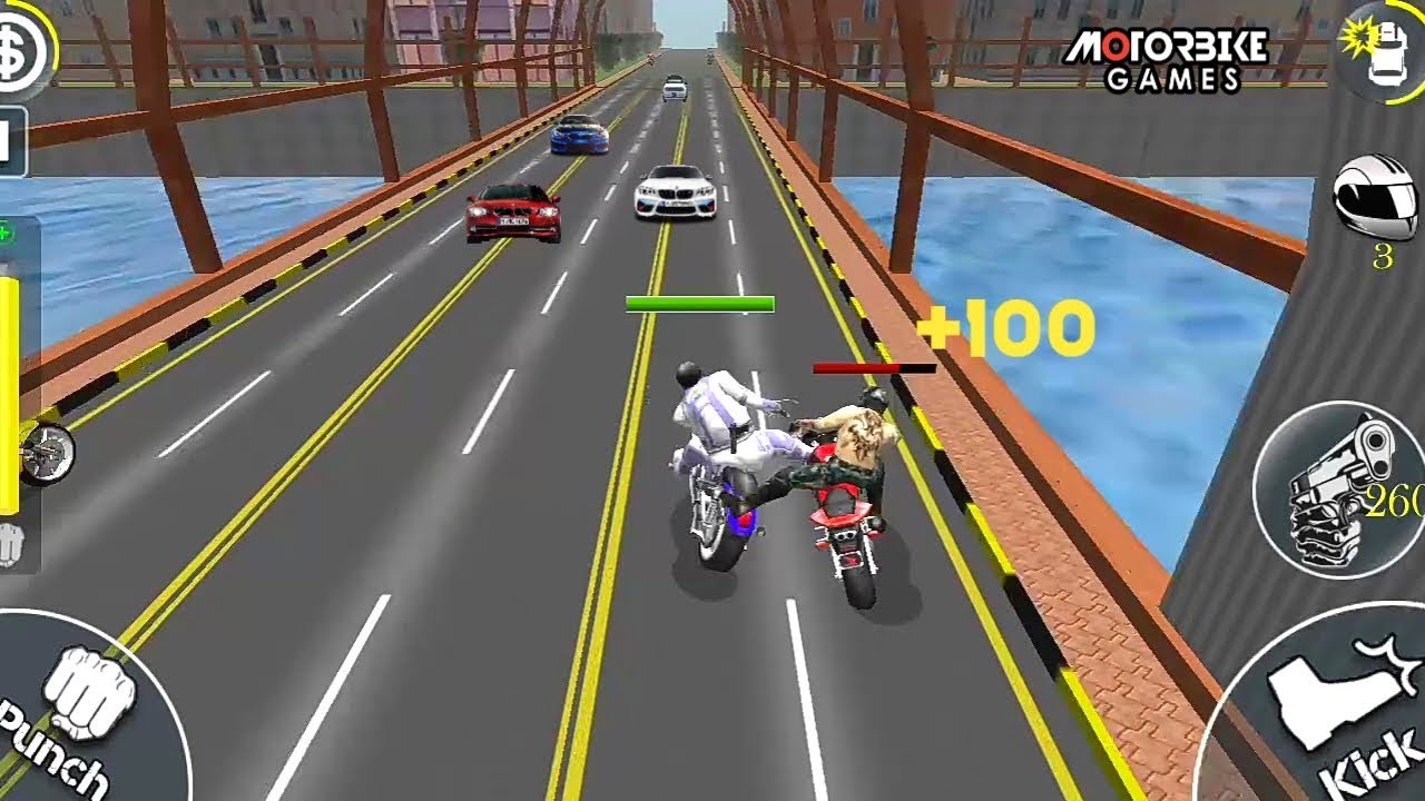 Bike Attack Race 2 : Death Games Shooting Free - Motorcycle Racing Games