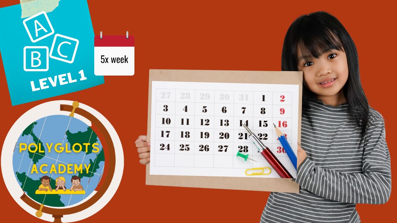 ESL Calendar and Circle Time (K-2 / CEFR A1, A2 / Level 1)