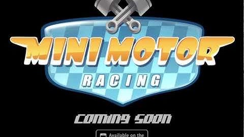 Mini Motor Racing (for iPhone) by The Binary Mill