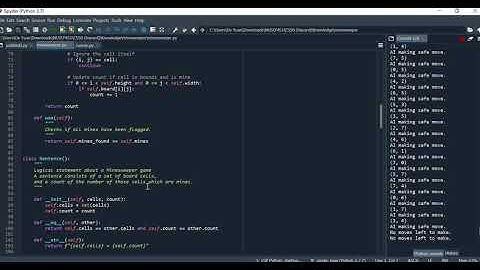 CS50 Intro to AI - Minesweeper