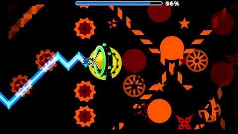 Geometry Dash - Easy Demon - Infinite Circles [3 COINS!] - Startor