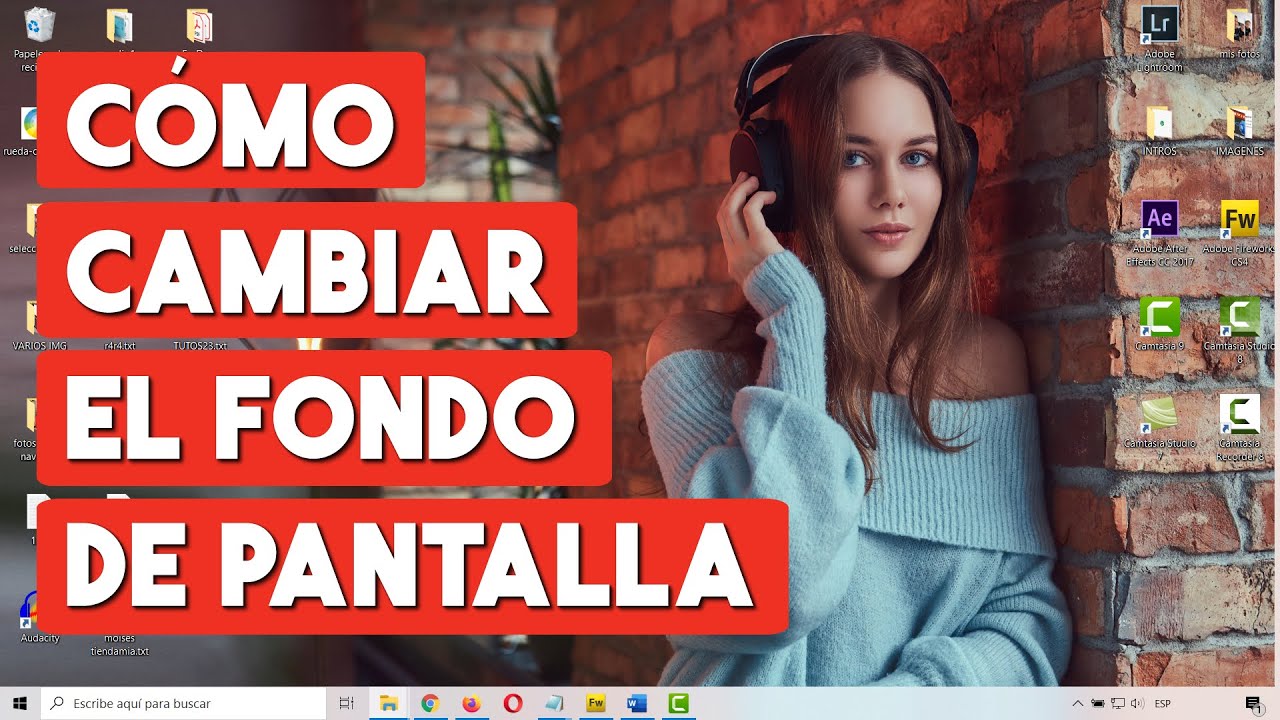 Como Cambiar el Fondo de Pantalla en Windows 10, image size:1280x720