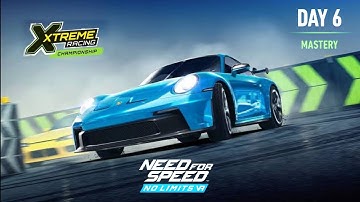 Need For Speed: No Limits || Xtreme Racing Championship || Porsche 911 GT3 || Mastery - Day 6