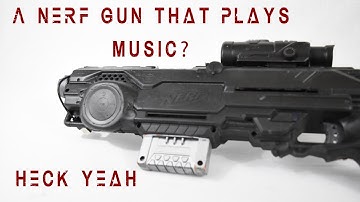 A Bluetooth Nerf Gun?! (Nerf Gun Speaker)