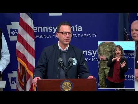 Governor Shapiro and officials share important updates on preparations for  winter weather.