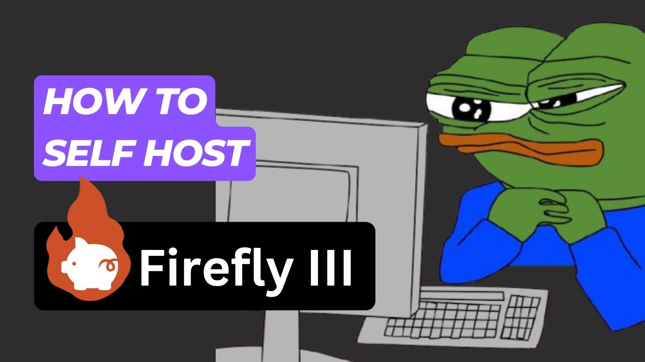 How to Self host Firefly III on Coolify - YouTube