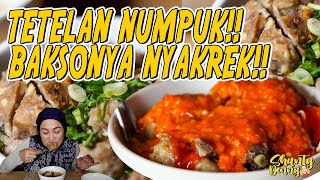 TETELAN NUMPUK!! BAKSONYA NYAKREK!! MIE & BAKSO HARI 2!!