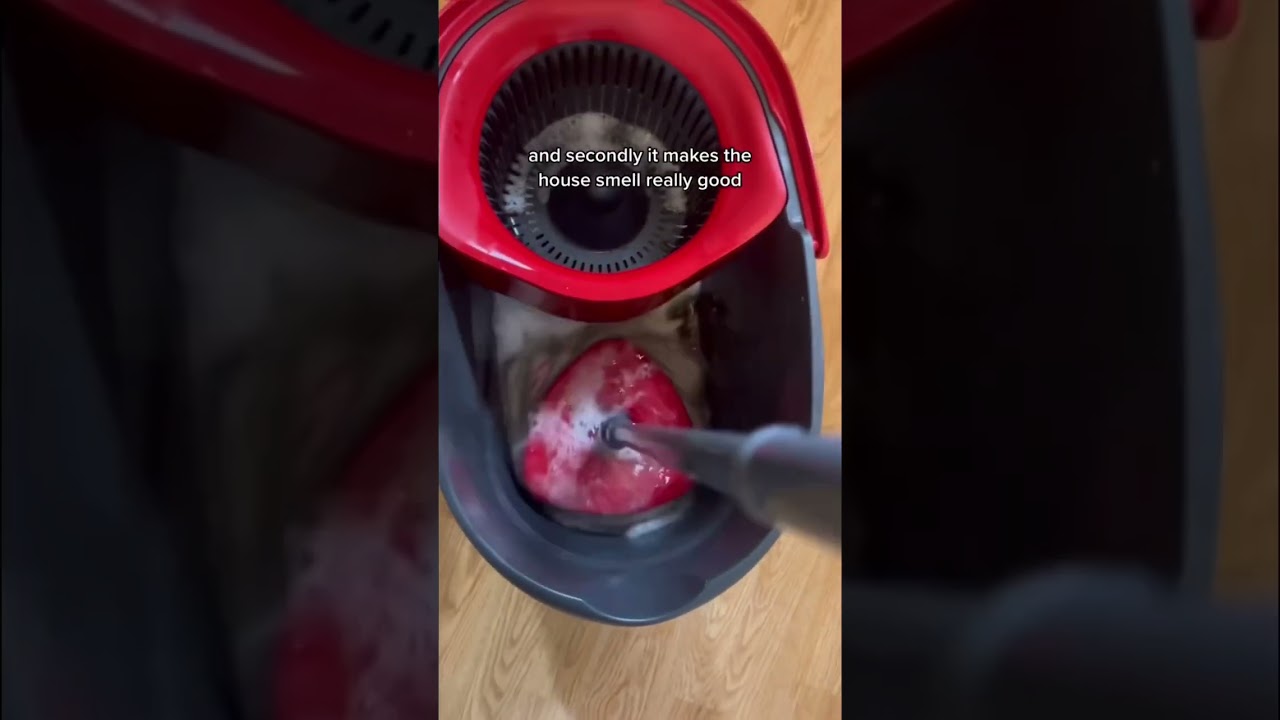 Mopping with cinnamon 