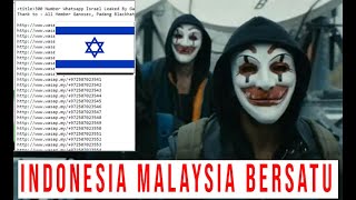 RIBUAN CCTV DAN SITUS ISRAEL DIJEBOL HACKER MALAYSIA INDONESIA