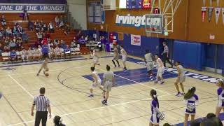 NMHS Boys Varsity Basketball @ Irvington High School   January 26, 2018