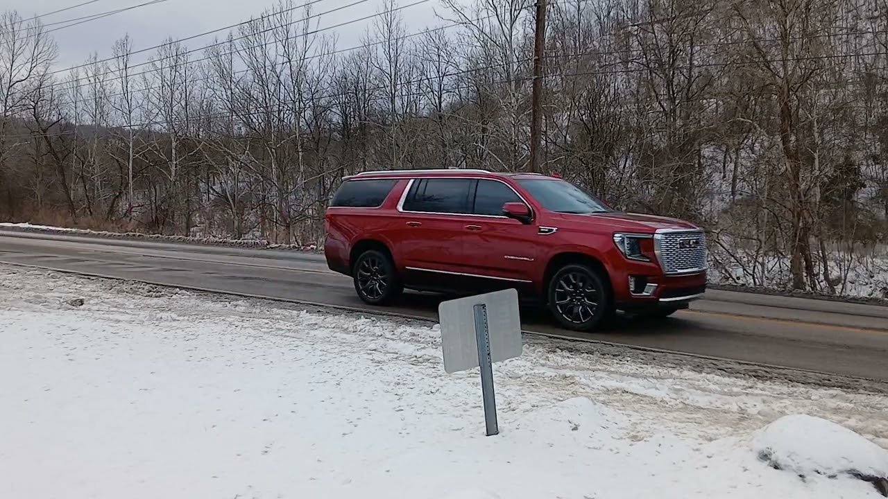 Vehicles driving by in the snow #snow #traffic #2026 