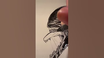 The Deacon #youtubeshorts #alien #drawing #avp #aliens #art #comics #xenomorph