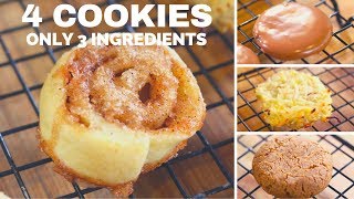 3 Ingredient Cookie Recipes You MUST Try!