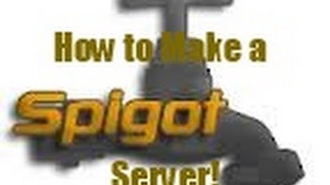 How to Make a Spigot Server (Mineshafter works too!) [1.6.4/1.5.2]