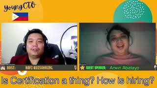 IT Career Talk: Senior Full Stack Engineer Arwin Abatayo - Digital Strategist
