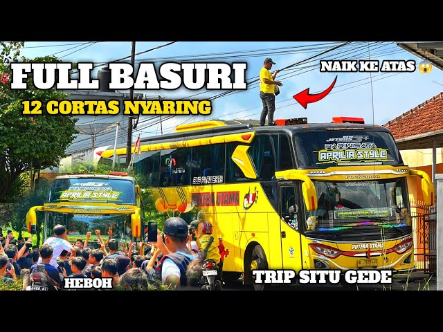 FULL BASURI ‼️ HEBOHKAN MANIA DAN WISATAWAN SITU GEDE APRILIA STYLE PUTERA UTAMA NADA TERBARU class=