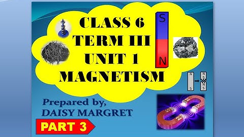 6th Std, Term 3 ,UNIT 1,MAGNETISM, (Part 3)| , Samacheer syllabus @ Splendiferous Science|