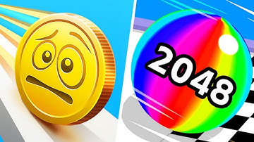 Ball Run 2048 Coin Rush - All Level Gameplay Android, iOS NEW APK UPDATE