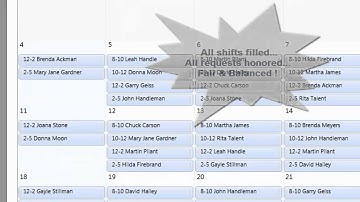 There is a Solution - Fair Schedule - Business Employee Scheduling Software