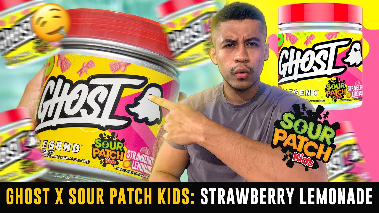 Ghost Legend Sour Patch Kids Strawberry Lemonade Legend Preworkout