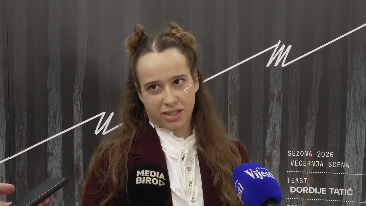 Predstava Šuma Glumica Marija Vlaović