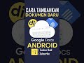 GOOGLE DOCS | CARA TAMBAH DOKUMEN BARU