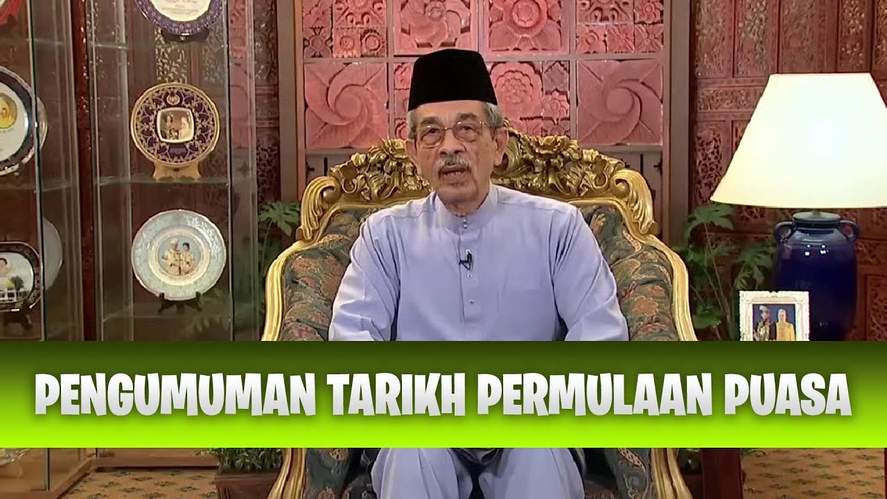 Pengumuman Tarikh Permulaan Puasa (Ramadan 1442H) oleh Penyimpan