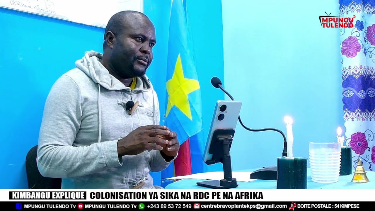 KIMBANGU EXPLIQUE: COLONISATION YA SIKA NA RDC PE N'AFRIKA - YouTube