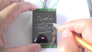 Digole Serial LCD module with Touch Screen-Calibration by using command