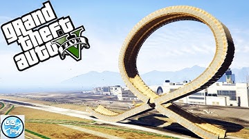 GTA 5 FUN MODS - Airpot The Loop Mod - GTA 5 Stunts & Fun Moments!
