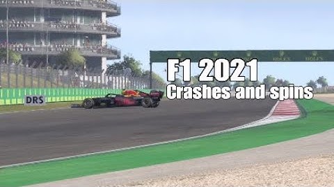 F1 2021 crashes and spins compilation