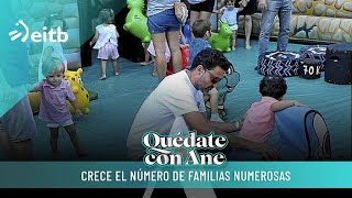 Crece el número de familias numerosas en Hego Euskal Herria