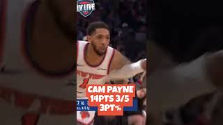 New York Knicks Cam Payne Was Excellent