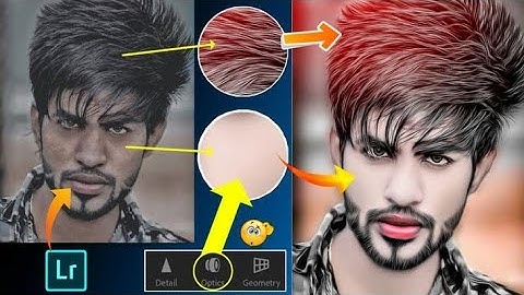 HDR Face Smooth skin whitening photo Editing || Autodesk Sketchbook skin Face painting