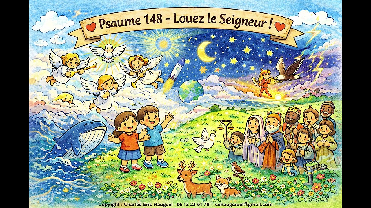 Psaume 148 - Louez le Seigneur Alleluia !
