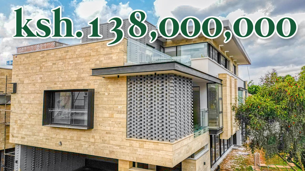 We Toured an Enormous 🤑 Kshs 138,000,000 5-Bedroom Mega Villa In KYUNA | Nairobi #property #luxury