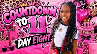 Countdown to 11 day seven through eight ￼