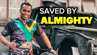 SURVIVED 240 KM/H! Saud Bassa Crash Story behind the scenes video before full podcast