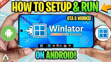 🔥 WINLATOR ANDROID V10.1 MALI GPU - INSTELLING & GTA 5 GAMEPLAY | BESTE WINDOWS-EMULATOR