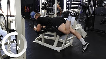 Cybex Single Leg Lying Leg Curl Machine